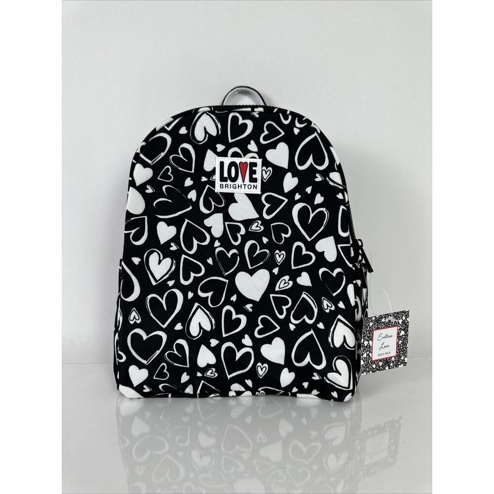 Brighton Hearts a Flutter Endless Love Backpack Retail $150 NEW